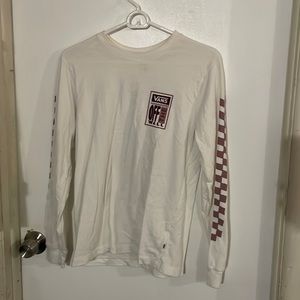 long sleeve vans shirt pink